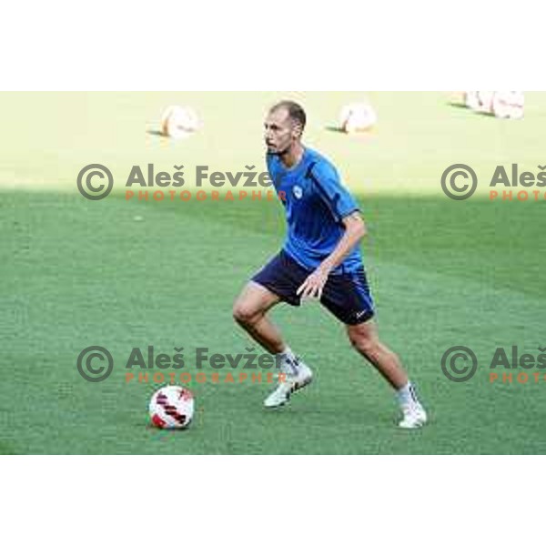 Slovenia Football team during practice session in SRC Stozice, Ljubljana, Slovenia on May 26, 2022