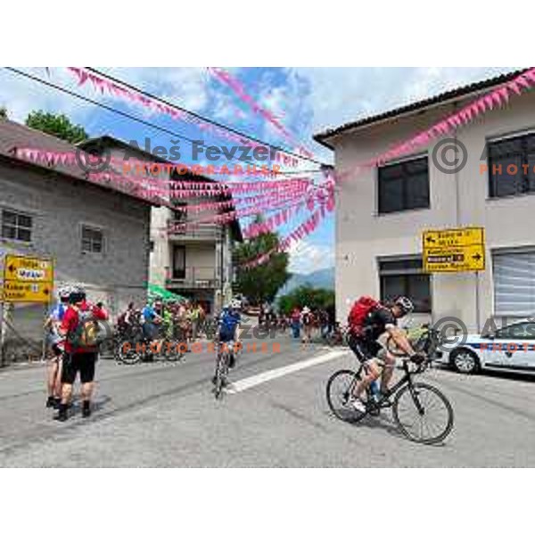 Giro d’Italia 19.stage at Kolovrat in Slovenia on May 27, 2022