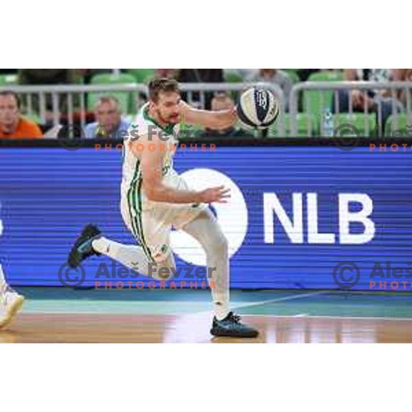 Zoran Dragic in action during Final of Nova KBM league second match between Cedevita Olimpija and Helios Suns in SRC Stoic, Ljubljana, Slovenia on May 28, 2022