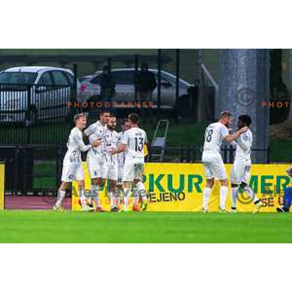 In action during Qualification for Prva liga Telemach between Triglav and Tabor CB 24 in Kranj, Slovenia on May 29, 2022