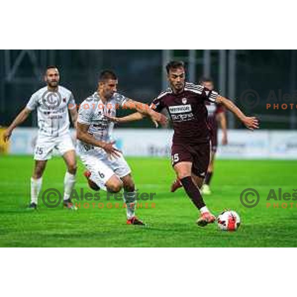 In action during Qualification for Prva liga Telemach between Triglav and Tabor CB 24 in Kranj, Slovenia on May 29, 2022