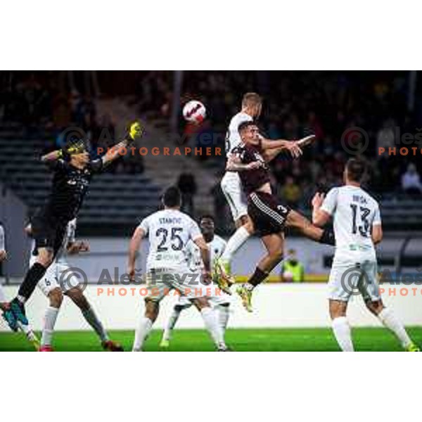 In action during Qualification for Prva liga Telemach between Triglav and Tabor CB 24 in Kranj, Slovenia on May 29, 2022
