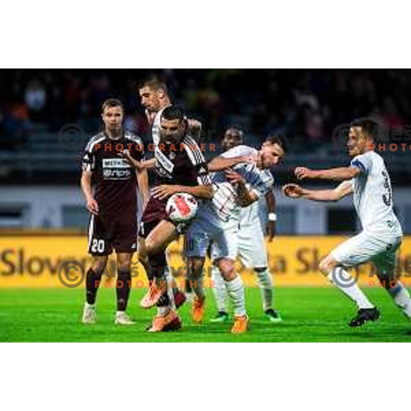 In action during Qualification for Prva liga Telemach between Triglav and Tabor CB 24 in Kranj, Slovenia on May 29, 2022