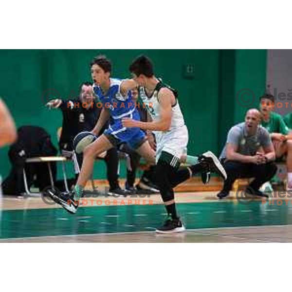 Final of U-13 boys National Championship between Cedevita Olimpija and Triglav in Brezice, Slovenia on May 29, 2022