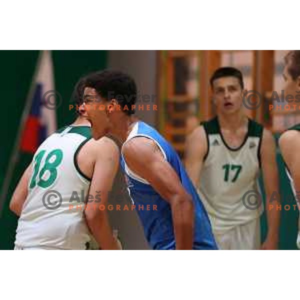 Final of U-13 boys National Championship between Cedevita Olimpija and Triglav in Brezice, Slovenia on May 29, 2022