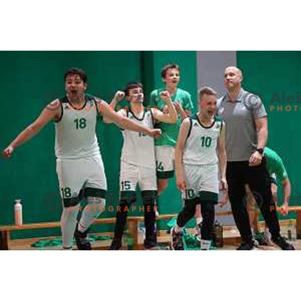 Final of U-13 boys National Championship between Cedevita Olimpija and Triglav in Brezice, Slovenia on May 29, 2022