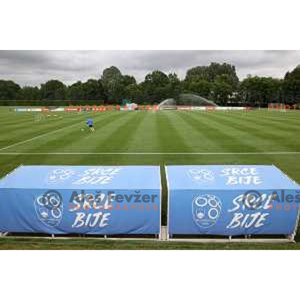 Of Slovenia Football team during practice session at NNC Brdo on May 30, 2022
