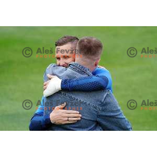 Josip Ilicic at Slovenia Football team practice session at NNC Brdo on May 30, 2022 