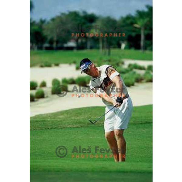 MAtjaz Gojcic plays in Orlando, Florida, febraury 2003 
