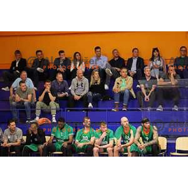 in action during Final of Nova KBM league third match between Helios Suns and Cedevita Olimpija in Domzale, Slovenia on May 31, 2022