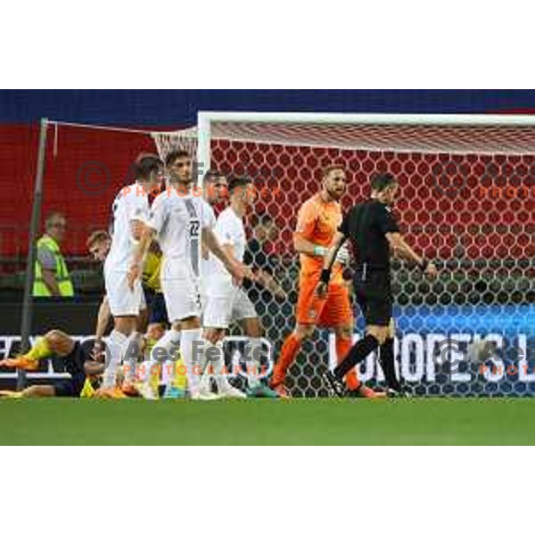 Jan Oblak during UEFA Nations league football match between Slovenia and Sweden in SRC Stozice, Ljubljana, Slovenia on June 2, 2022