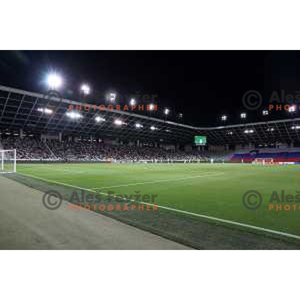 action during UEFA Nations league football match between Slovenia and Sweden in SRC Stozice, Ljubljana, Slovenia on June 2, 2022