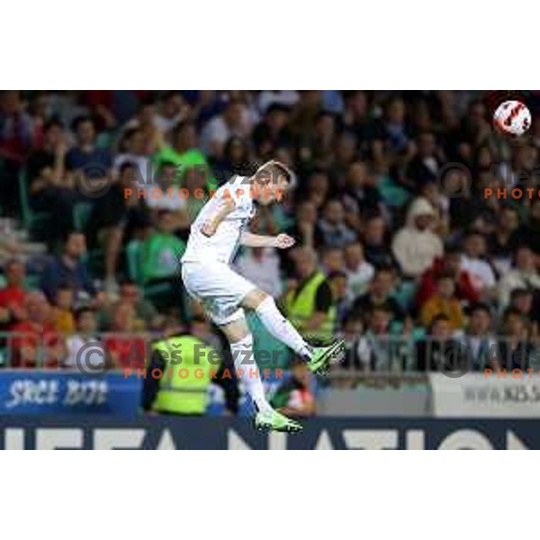 action during UEFA Nations league football match between Slovenia and Sweden in SRC Stozice, Ljubljana, Slovenia on June 2, 2022