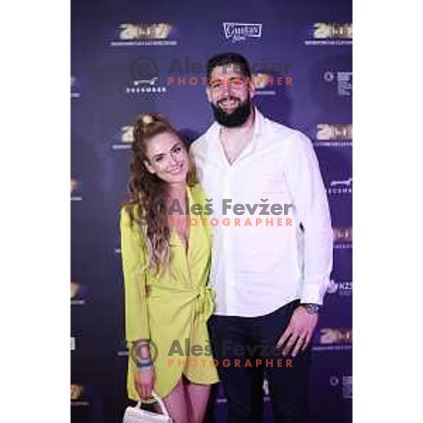 Ziga Dimec at Official Premiere of 2017 Basketball movie in Arena Stozice, Ljubljana, Slovenia on June 3, 2022