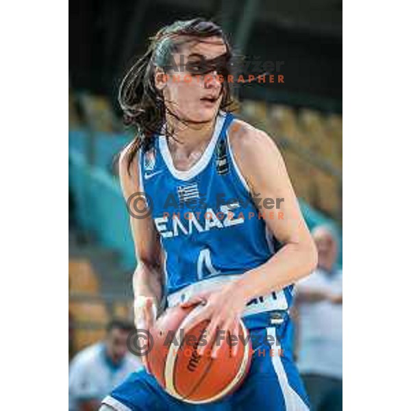 in action during women’s friendly basketball match between Slovenia and Greece in Dvorana Lukna, Maribor, Slovenia on June 9, 2022. Photo: Jure Banfi/www.alesfevzer.com