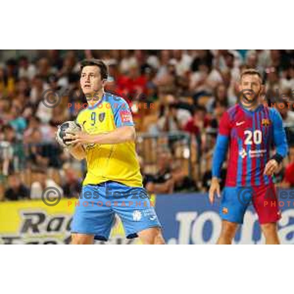 David Razgor in action during friendly match between Celje Pivovarna Lasko and Barcelona in Celje, Slovenia on June 11, 2022