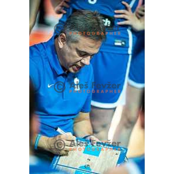 in action during women’s friendly basketball match between Slovenia and Croatia in Dvorana Lukna, Maribor, Slovenia on June 11, 2022. Photo: Jure Banfi/www.alesfevzer.com