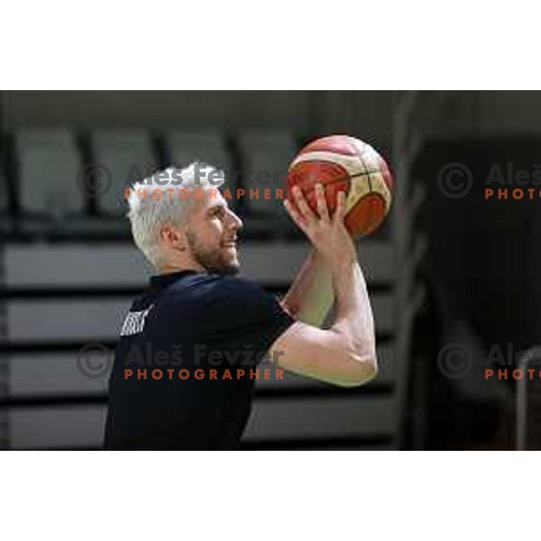 Slovenia basketball team practice in Stozice, Ljubljana on June 15, 2022