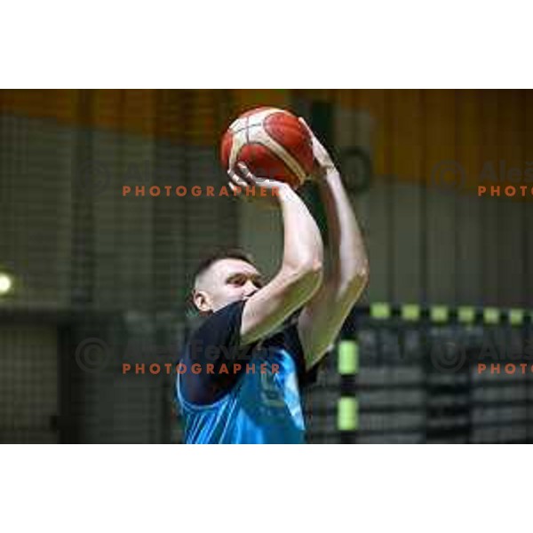 Slovenia basketball team practice in Stozice, Ljubljana on June 15, 2022