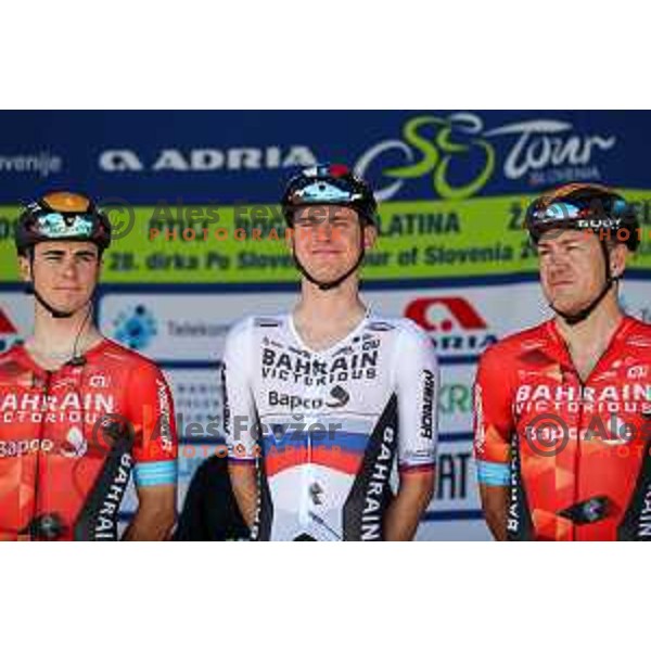 Matej Mohoric at second stage of professional cycling race Dirka po Sloveniji- Tour of Slovenia from Ptuj to Rogaska Slatina on June 16, 2022