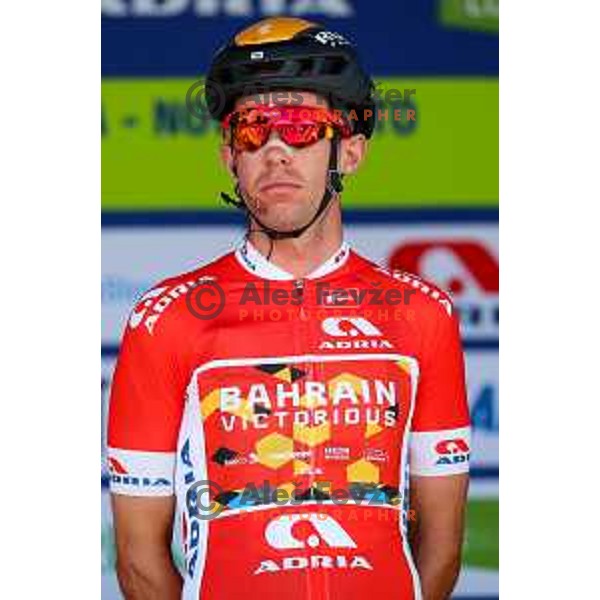 Domen Novak at second stage of professional cycling race Dirka po Sloveniji- Tour of Slovenia from Ptuj to Rogaska Slatina on June 16, 2022