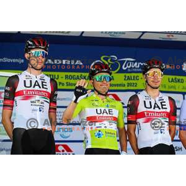Rafal Majka at second stage of professional cycling race Dirka po Sloveniji- Tour of Slovenia from Ptuj to Rogaska Slatina on June 16, 2022