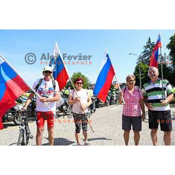 At second stage of professional cycling race Dirka po Sloveniji- Tour of Slovenia from Ptuj to Rogaska Slatina on June 16, 2022