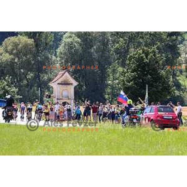 At second stage of professional cycling race Dirka po Sloveniji- Tour of Slovenia from Ptuj to Rogaska Slatina on June 16, 2022