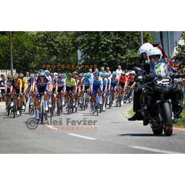 At second stage of professional cycling race Dirka po Sloveniji- Tour of Slovenia from Ptuj to Rogaska Slatina on June 16, 2022