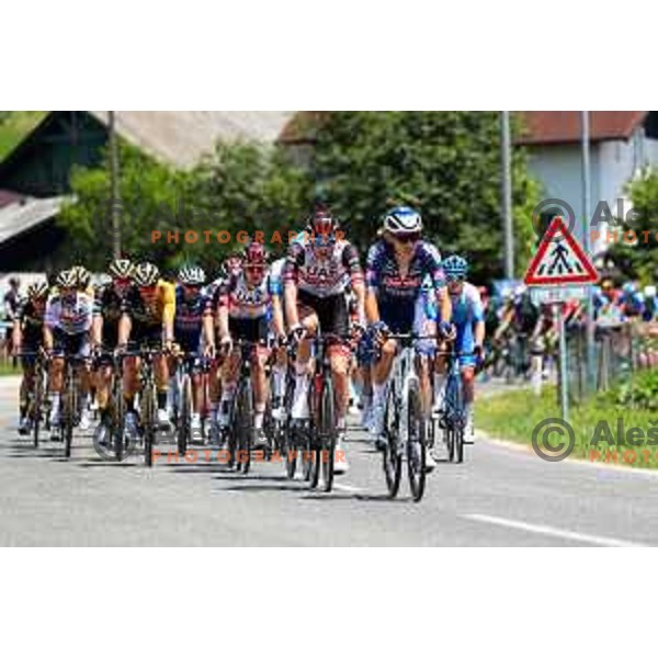 At second stage of professional cycling race Dirka po Sloveniji- Tour of Slovenia from Ptuj to Rogaska Slatina on June 16, 2022