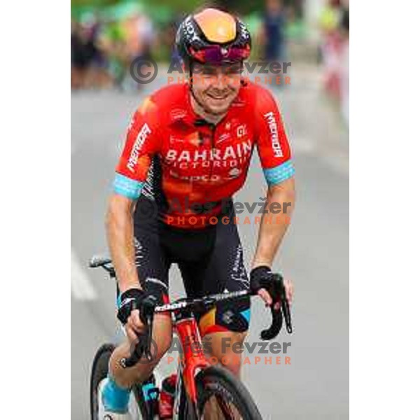 At second stage of professional cycling race Dirka po Sloveniji- Tour of Slovenia from Ptuj to Rogaska Slatina on June 16, 2022