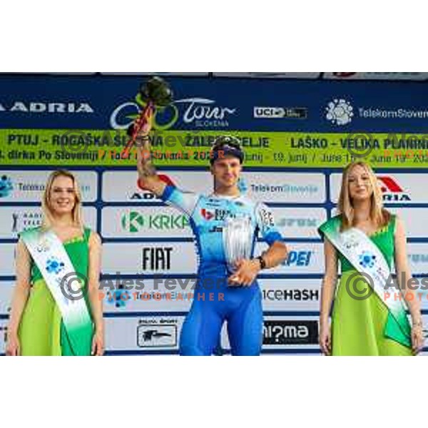 At second stage of professional cycling race Dirka po Sloveniji- Tour of Slovenia from Ptuj to Rogaska Slatina on June 16, 2022