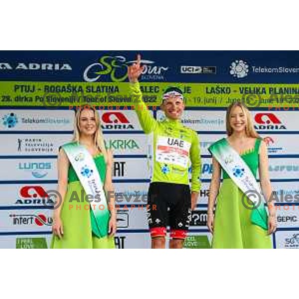 Rafal Majka at second stage of professional cycling race Dirka po Sloveniji- Tour of Slovenia from Ptuj to Rogaska Slatina on June 16, 2022