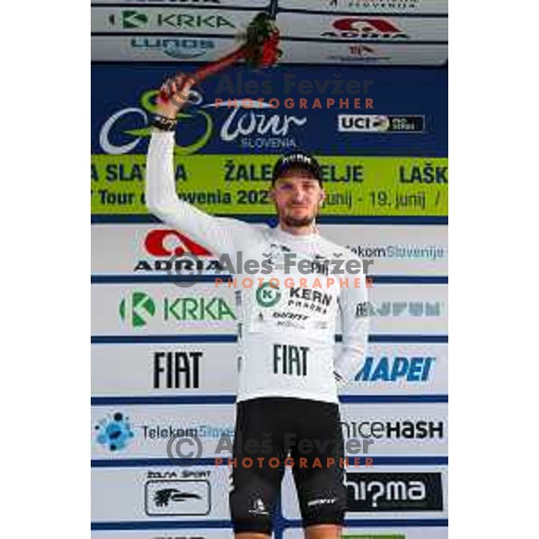 Vojtech Repa at second stage of professional cycling race Dirka po Sloveniji- Tour of Slovenia from Ptuj to Rogaska Slatina on June 16, 2022