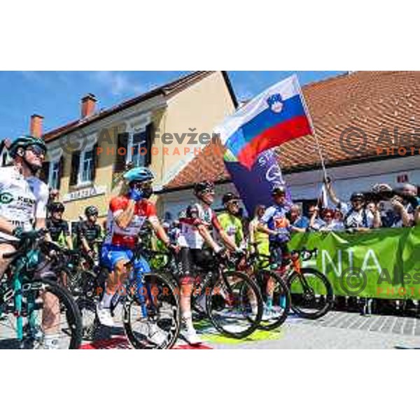 At third stage of professional cycling race Dirka po Sloveniji- Tour of Slovenia from Zalec to Celje on June 17, 2022
