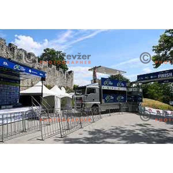 At third stage of professional cycling race Dirka po Sloveniji- Tour of Slovenia from Zalec to Celje on June 17, 2022