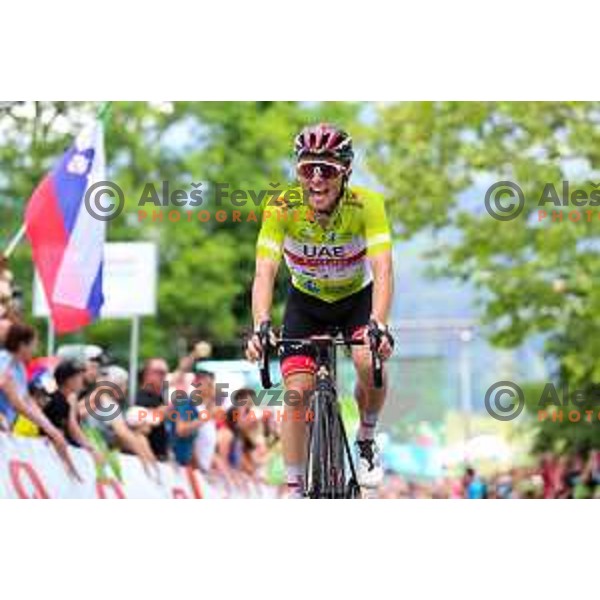 At third stage of professional cycling race Dirka po Sloveniji- Tour of Slovenia from Zalec to Celje on June 17, 2022