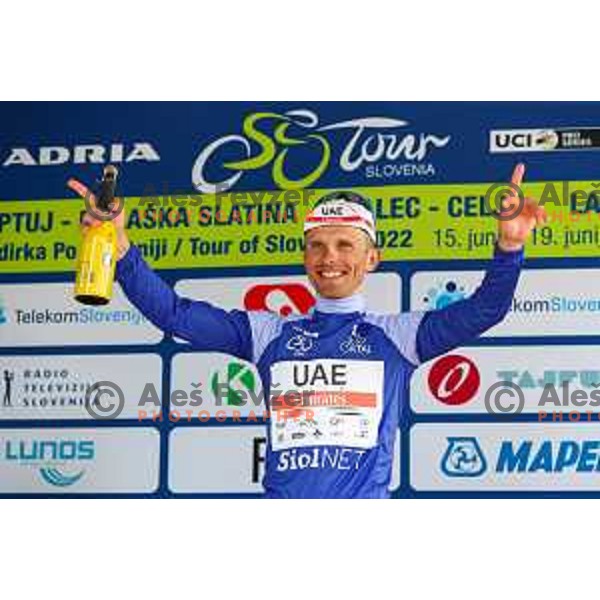 At third stage of professional cycling race Dirka po Sloveniji- Tour of Slovenia from Zalec to Celje on June 17, 2022