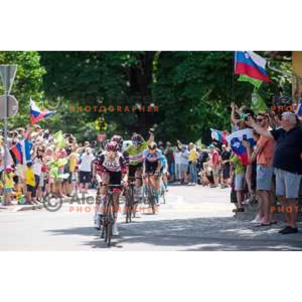Tadej Pogacar during fourth stage of professional cycling race Dirka po Sloveniji- Tour of Slovenia from Vrhnika to Velika Planina on June 18, 2022