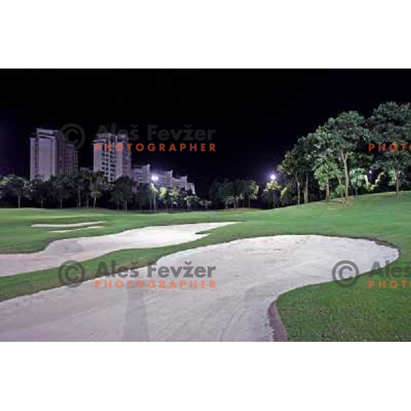 Mission hills golf estate with 10 world class golf courses, Shenzen, China 