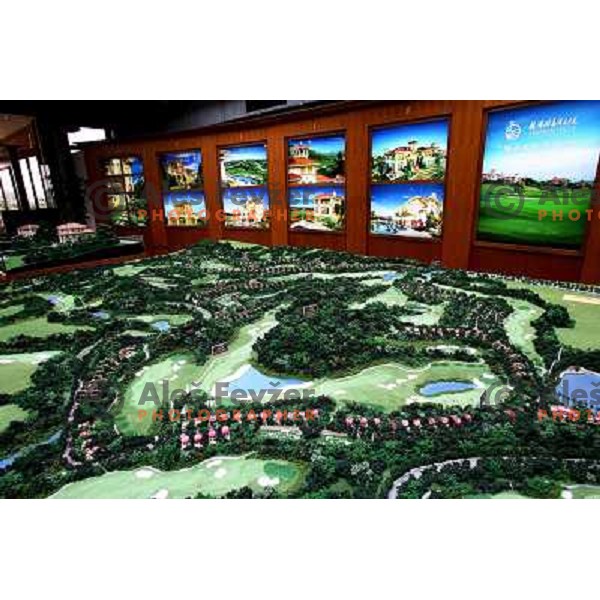 Mission hills golf estate with 10 world class golf courses, Shenzen, China 