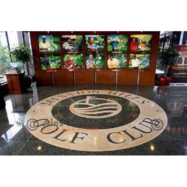 Mission hills golf estate with 10 world class golf courses, Shenzen, China 