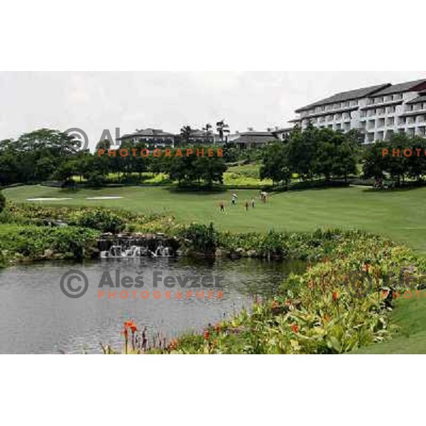 Mission hills golf estate with 10 world class golf courses, Shenzen, China 
