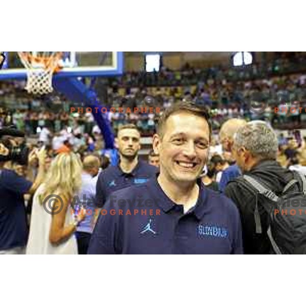 Basketball friendly match between Italy and Slovenia in Allianz Dome, Trieste, Italy on June 25, 2022