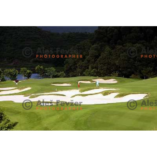 Mission hills golf estate with 10 world class golf courses, Shenzen, China 