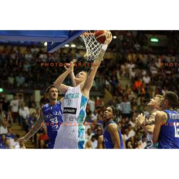 Basketball friendly match between Italy and Slovenia in Allianz Dome, Trieste, Italy on June 25, 2022