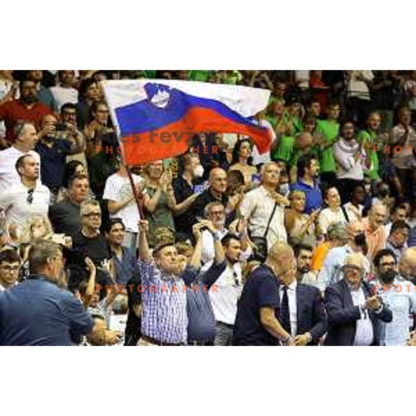 Basketball friendly match between Italy and Slovenia in Allianz Dome, Trieste, Italy on June 25, 2022