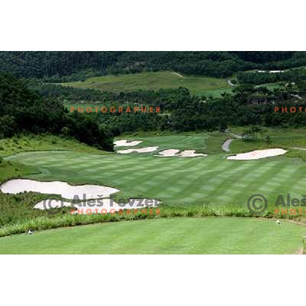 Mission hills golf estate with 10 world class golf courses, Shenzen, China 