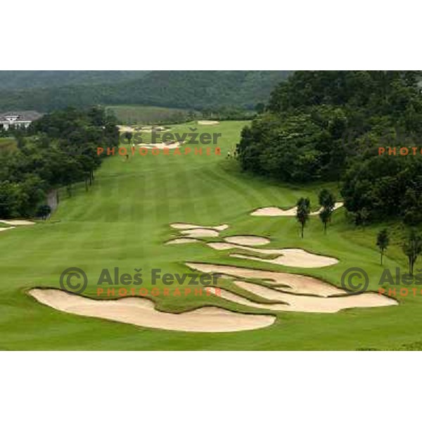 Mission hills golf estate with 10 world class golf courses, Shenzen, China 