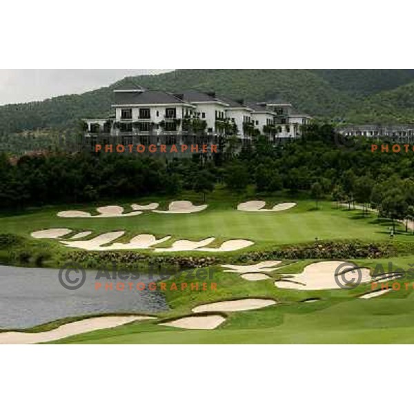 Mission hills golf estate with 10 world class golf courses, Shenzen, China 